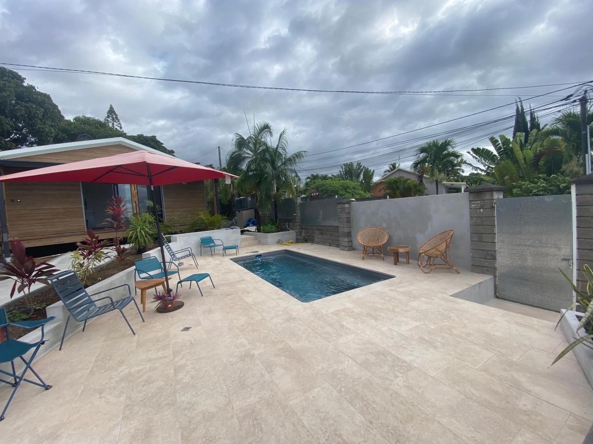 O Coeur De L'Ouest Bungalow Maloya Le Bois de Nefles  المظهر الخارجي الصورة