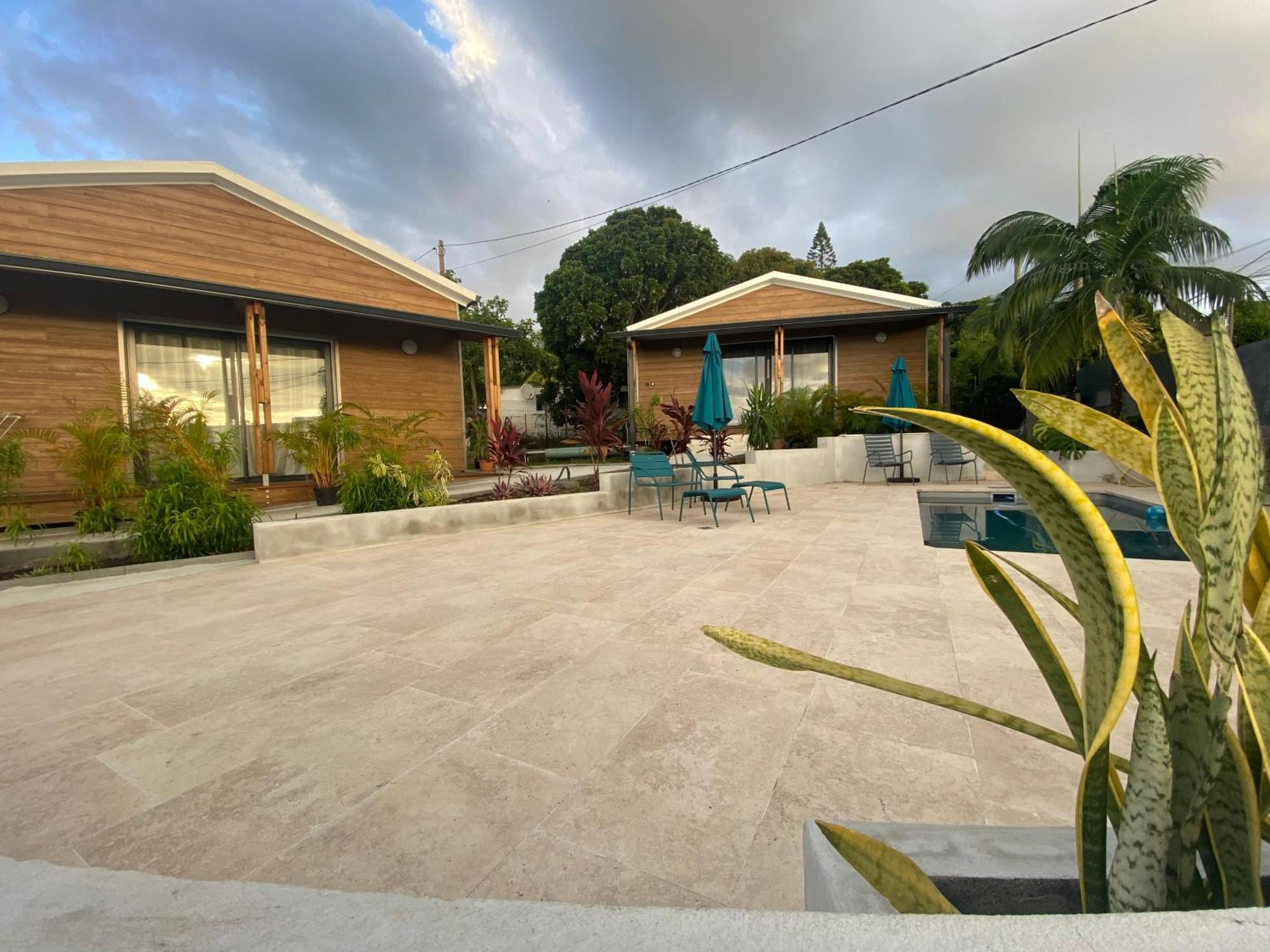 O Coeur De L'Ouest Bungalow Maloya Le Bois de Nefles  المظهر الخارجي الصورة